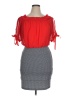 En Focus Studio 100% Polyester Red Cocktail Dress Size 14 - photo 1