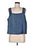 Torrid 100% Tencel Blue Sleeveless Top Size Med Plus (00) - photo 1
