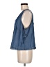 Torrid 100% Tencel Blue Sleeveless Top Size Med Plus (00) - photo 5