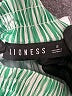 Lioness 100% Polyester Stripes Green Shorts Size S - photo 3