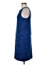 Ann Taylor LOFT Tweed Blue Casual Dress Size 6 - photo 5