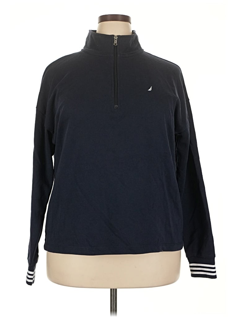 Pre-owned Nautica Pullover Sweater In Blue