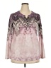 Unbranded Purple Long Sleeve Blouse Size XXL - photo 1