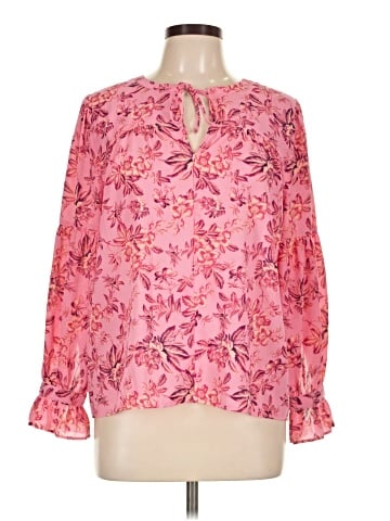 Ann Taylor LOFT Long Sleeve Blouse (view 1)