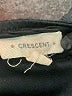 Crescent Solid Black Casual Dress Size M - photo 7