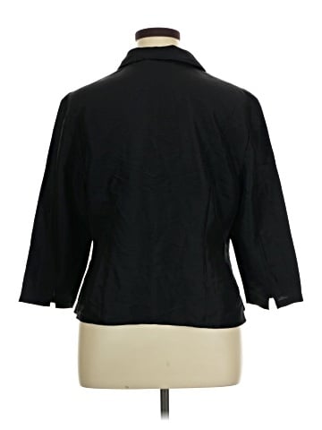 Valerie Stevens 3/4 Sleeve Silk Top (view 2)