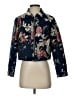 Jack by BB Dakota 100% Polyester Floral Blue Jacket Size XS - photo 1