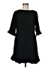 CeCe 100% Polyester Solid Black Casual Dress Size 6 - photo 1