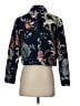 Jack by BB Dakota 100% Polyester Floral Blue Jacket Size XS - photo 2