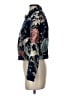 Jack by BB Dakota 100% Polyester Floral Blue Jacket Size XS - photo 5