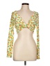 MNG Yellow Long Sleeve Top Size L - photo 1