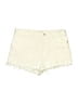 Madewell 100% Cotton Ivory White Denim Shorts Size 30 waist - photo 1