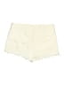 Madewell 100% Cotton Ivory White Denim Shorts Size 30 waist - photo 2