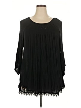 Eyeshadow 3/4 Sleeve Blouse (view 1)