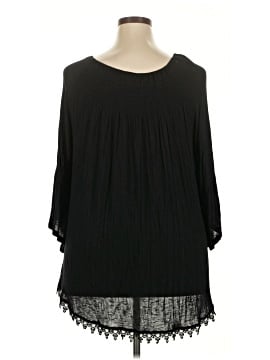 Eyeshadow 3/4 Sleeve Blouse (view 2)