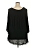 Eyeshadow Black 3/4 Sleeve Blouse Size 2X - photo 2