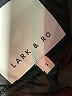 Lark & Ro 100% Polyester Black Coat Size S - photo 6