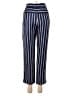 Joie 100% Silk Stripes Blue Silk Pants Size S - photo 2