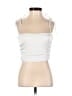 Zara 100% Polyester Silver Sleeveless Top Size S - photo 1