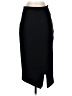 Black Halo Solid Black Formal Skirt Size 4 - photo 1