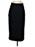 Black Halo Solid Black Formal Skirt Size 4 - photo 2