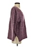 Adora Tweed Purple Pullover Sweater Size S - photo 4