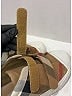 Burberry Argyle Brown Tan Sneakers Size EU 35 - photo 7