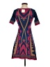 Flying Tomato 100% Polyester Graphic Blue Casual Dress Size XS - photo 2