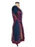 Flying Tomato 100% Polyester Graphic Blue Casual Dress Size XS - photo 4