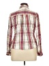 Chaps 100% Viscose Plaid Ivory Long Sleeve Button-Down Shirt Size XL - photo 2