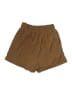 Shein Solid Brown Khaki Shorts Size 2 - photo 2
