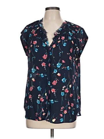 Daniel Rainn Short Sleeve Blouse (view 1)