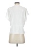 Zara White Short Sleeve Blouse Size S - photo 2