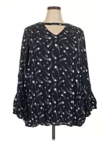 Lane Bryant Long Sleeve Blouse (view 1)