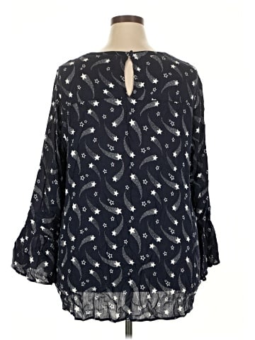 Lane Bryant Long Sleeve Blouse (view 2)