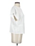 Zara White Short Sleeve Blouse Size S - photo 4