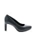Clarks Black Heels Size 6 1/2 - photo 1