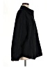 Set Active Solid Black 3/4 Sleeve Button-Down Shirt Size M - photo 4
