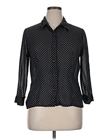 Apostrophe 3/4 Sleeve Blouse (view 1)