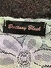 Brittany Black Silver Short Sleeve Top Size M - photo 7