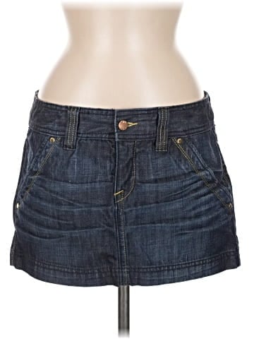 X2 Denim Skirt (view 1)