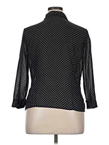 Apostrophe 3/4 Sleeve Blouse (view 2)