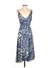 RESA 100% Polyester Animal Print Blue Casual Dress Size XS - photo 1