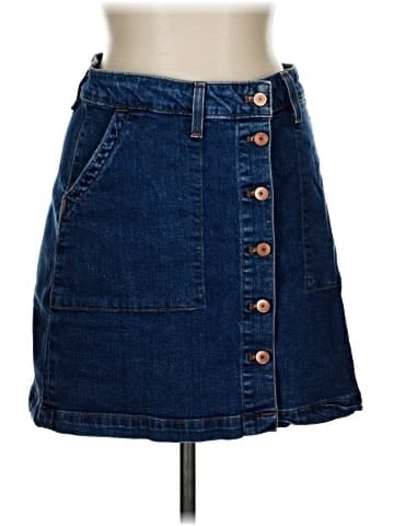 J.Crew Mercantile Denim Skirt (view 1)