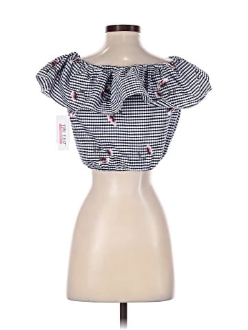 Seventeen Short Sleeve Blouse (view 2)
