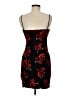 Shein Floral Black Cocktail Dress Size M - photo 2