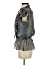 Sen 100% Polyester Animal Print Snake Print Blue Sleeveless Blouse Size Sm (1) - photo 5