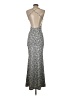 Shein Animal Print Silver Cocktail Dress Size 2 - photo 2