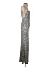 Shein Animal Print Silver Cocktail Dress Size 2 - photo 4