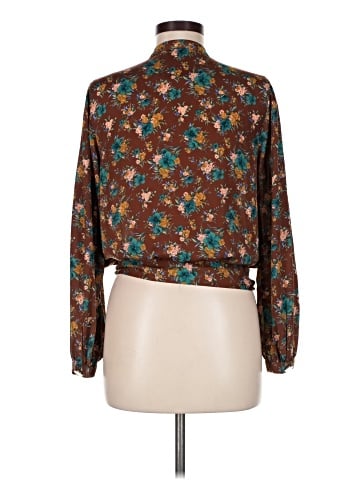 Zara Basic Long Sleeve Blouse (view 2)